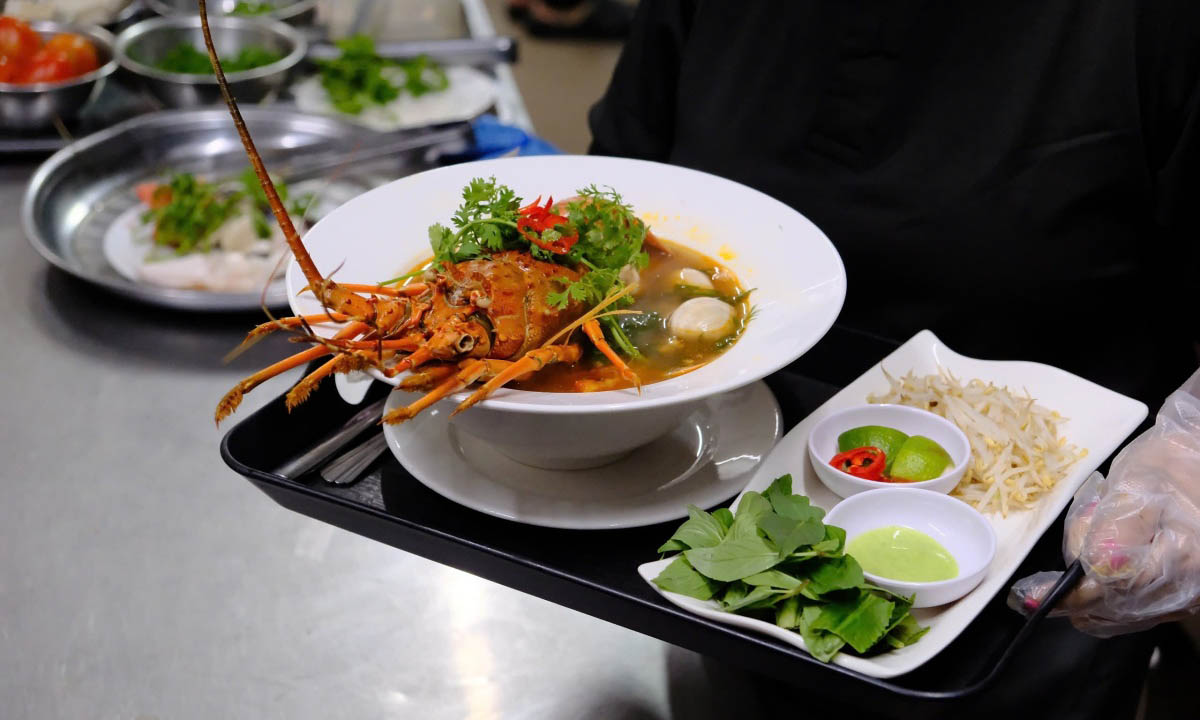 Phở Tôm Hùm (Lobster Pho) in Ho Chi Minh City